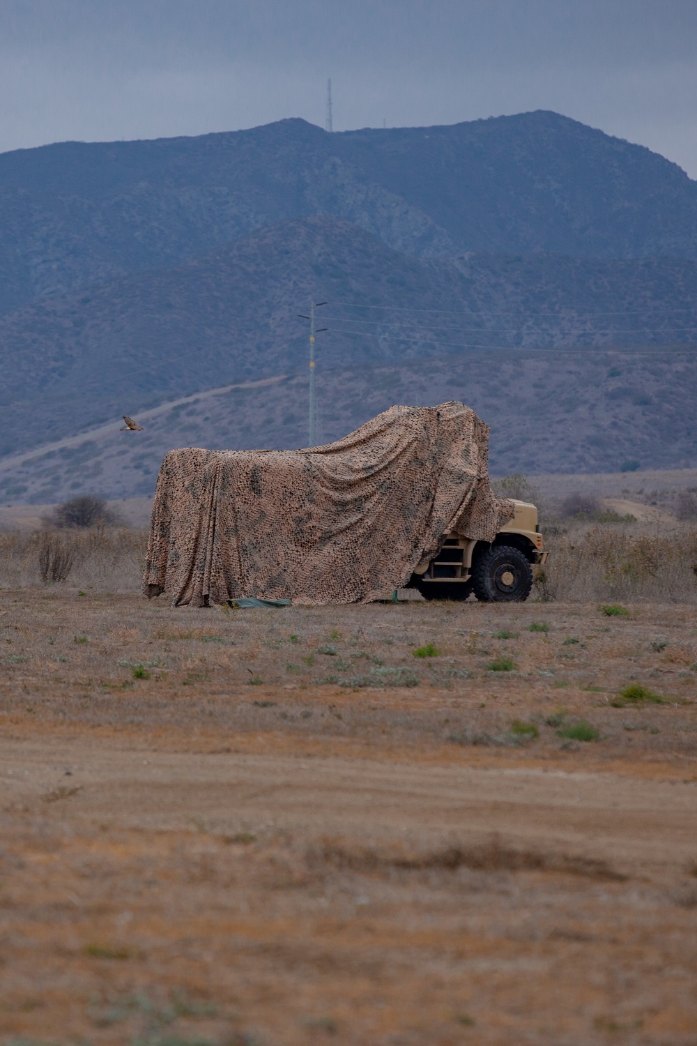 U.S. Marines and Sailors with Combat Logistics Battalion 5 conduct Mobile Combat Operations Center operations during Steel Knight 22