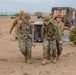 U.S. Marines and Sailors with Combat Logistics Battalion 5 conduct Mobile Combat Operations Center operations during Steel Knight 22