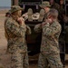 U.S. Marines and Sailors with Combat Logistics Battalion 5 conduct Mobile Combat Operations Center operations during Steel Knight 22