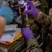 U.S. Marines and Sailors with Combat Logistics Battalion 5 conduct Mobile Combat Operations Center operations during Steel Knight 22