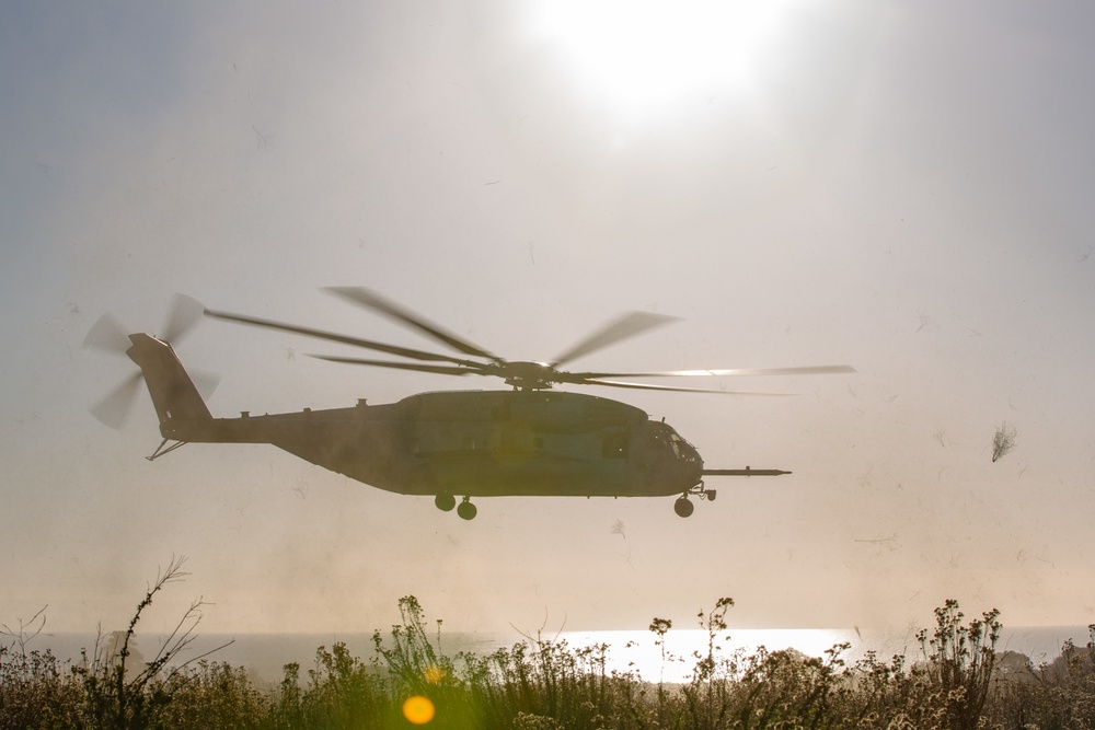 U.S. Marines and Sailors with Combat Logistics Battalion 5 conduct Mobile Combat Operations Center operations during Steel Knight 22