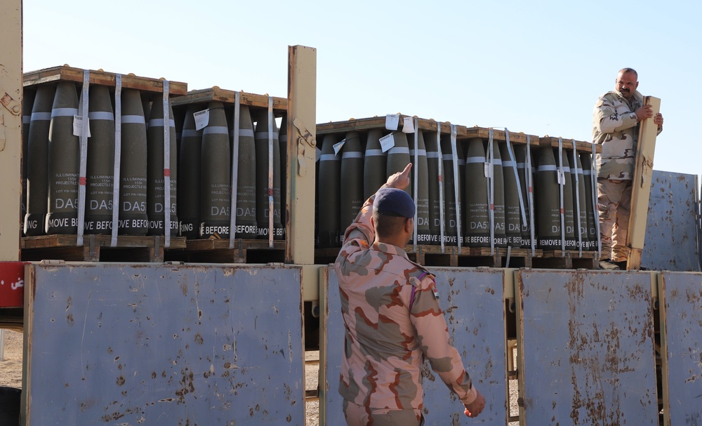 Ammunition Divestment at Al Asad Air Base, Iraq