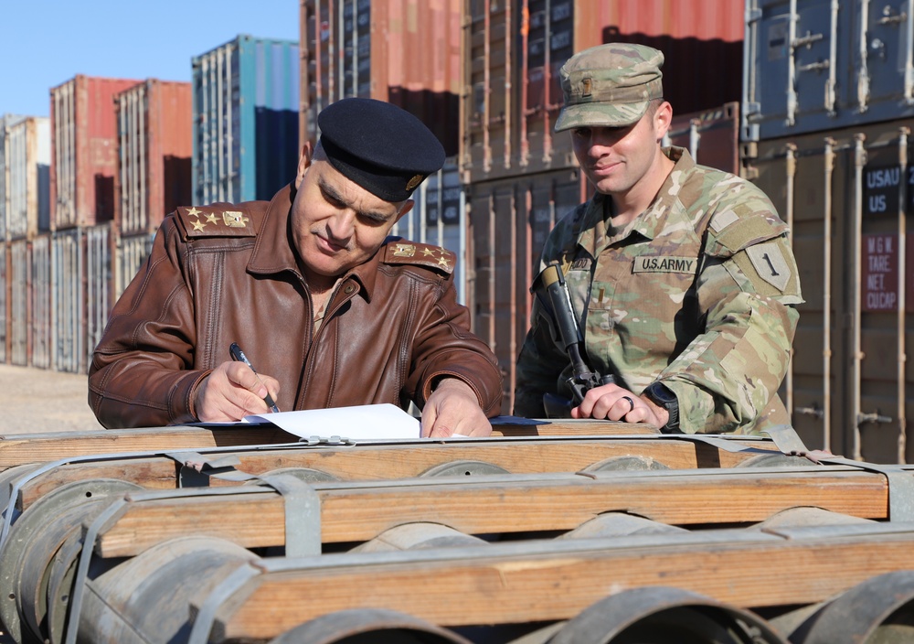 Ammunition Divestment at Al Asad Air Base, Iraq