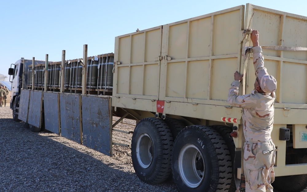 Ammunition Divestment at Al Asad Air Base, Iraq