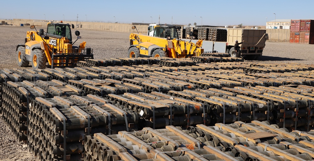 Ammunition Divestment at Al Asad Air Base, Iraq