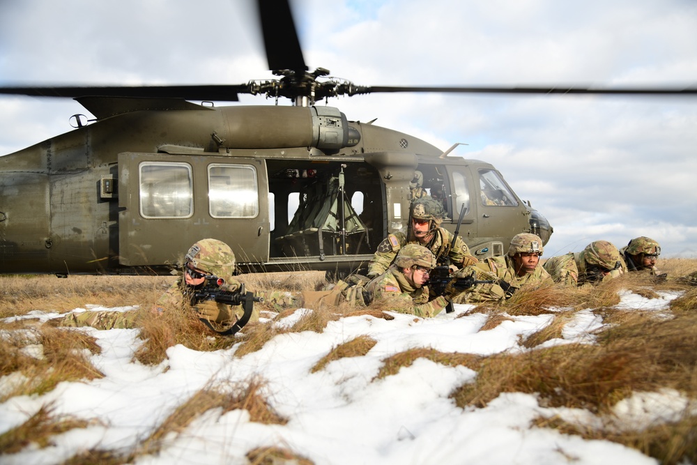 Comanche Troop conducts Air Assault Raids