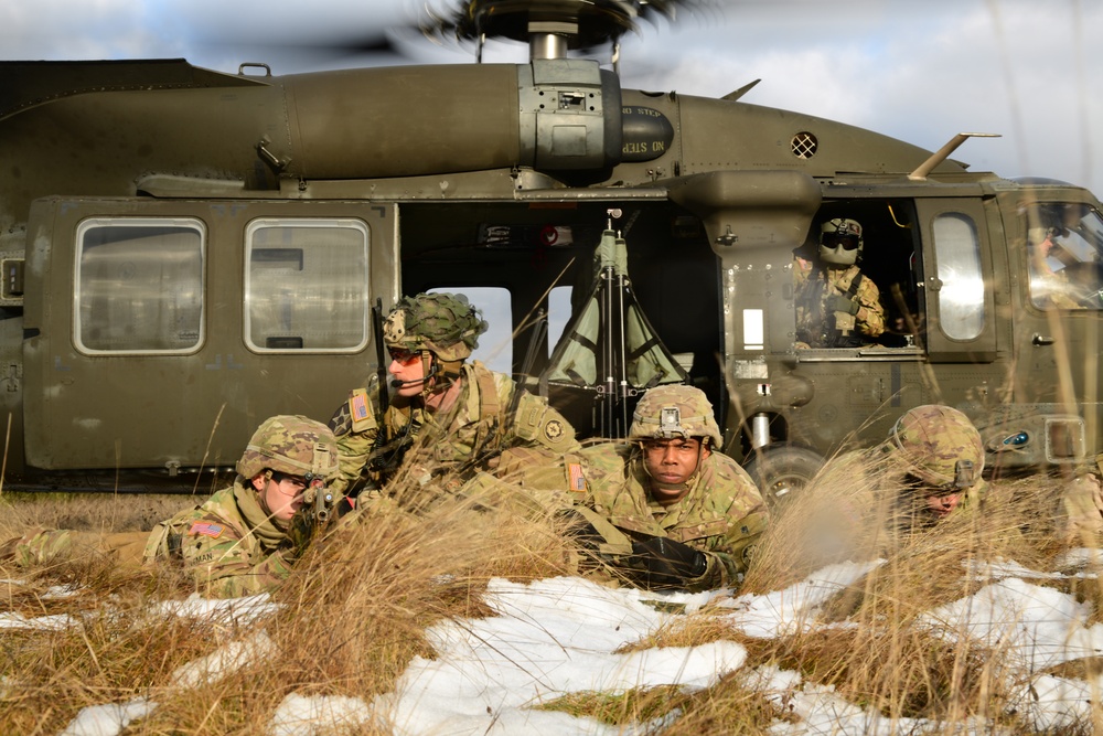 Comanche Troop conducts Air Assault Raids