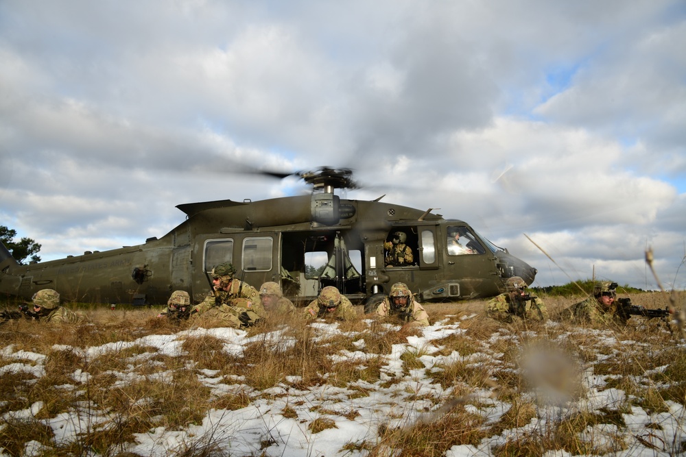 Comanche Troop conducts Air Assault Raids