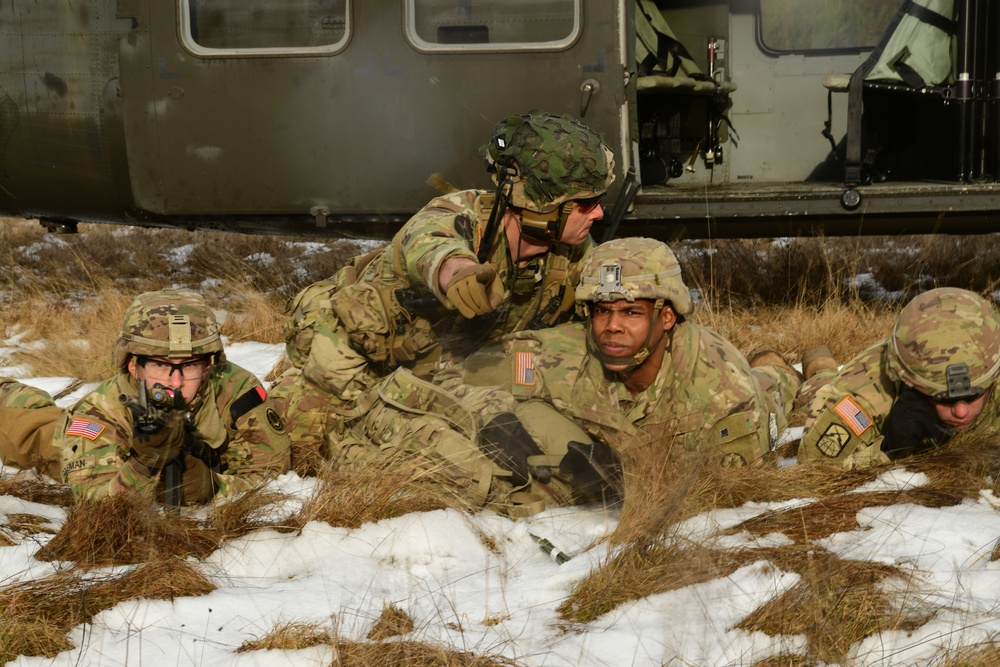 Comanche Troop conducts Air Assault Raids