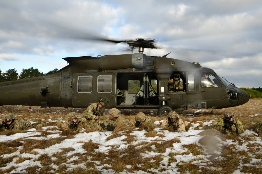 Comanche Troop conducts Air Assault Raids