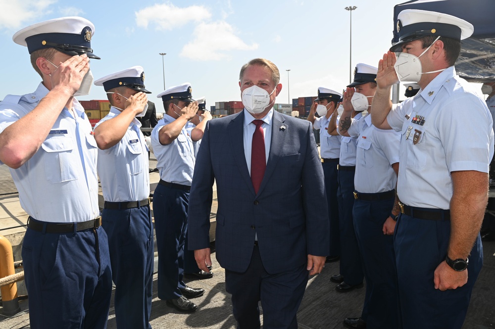 USCGC Thetis participates in partnership engagement in Cabo Verde