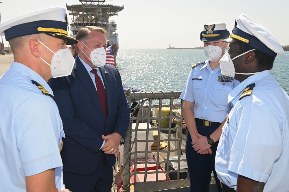 USCGC Thetis participates in partnership engagement in Cabo Verde