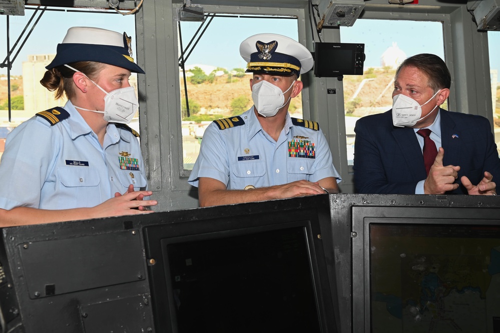 USCGC Thetis participates in partnership engagement in Cabo Verde