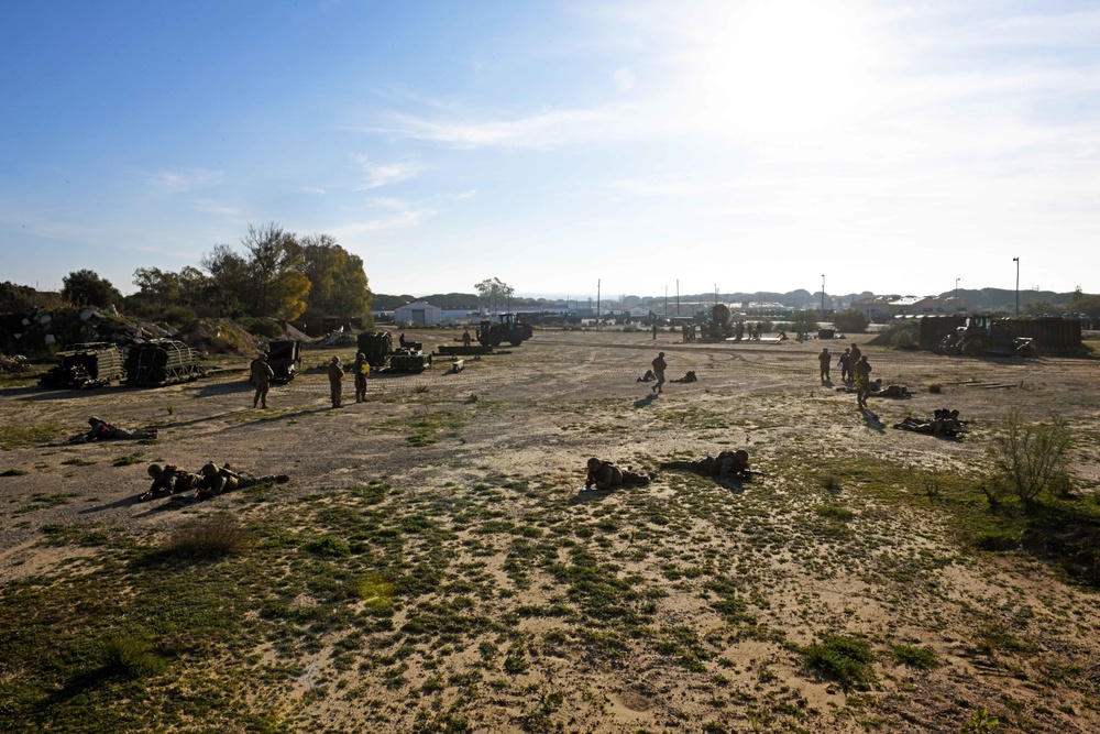 NMCB 1 Completes Combat and Construction Sustainment Exercises in Rota, Spain