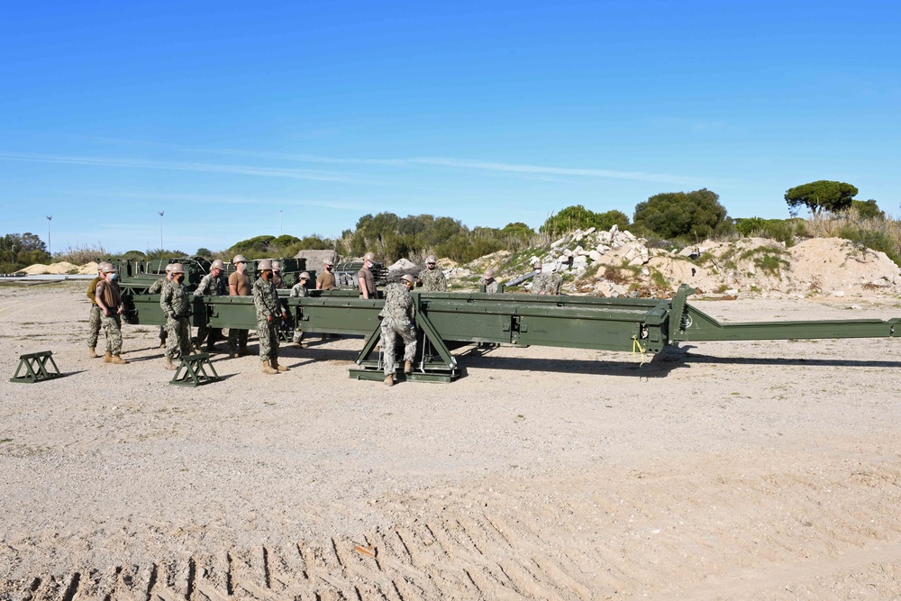 NMCB 1 Completes Combat and Construction Sustainment Exercises in Rota, Spain