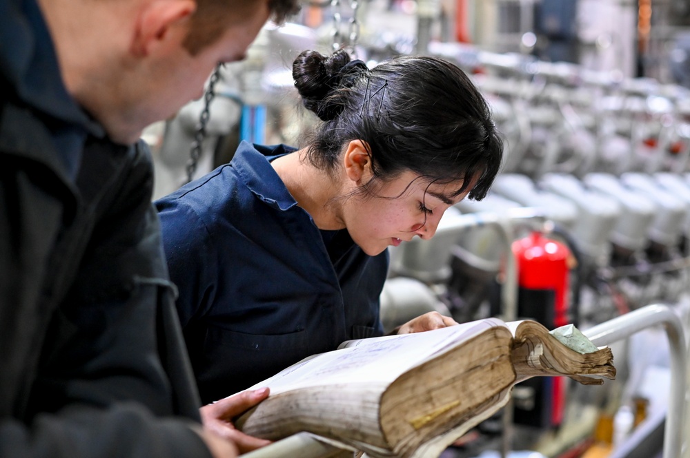 Coast Guard MK3s Build Engine on Cutter