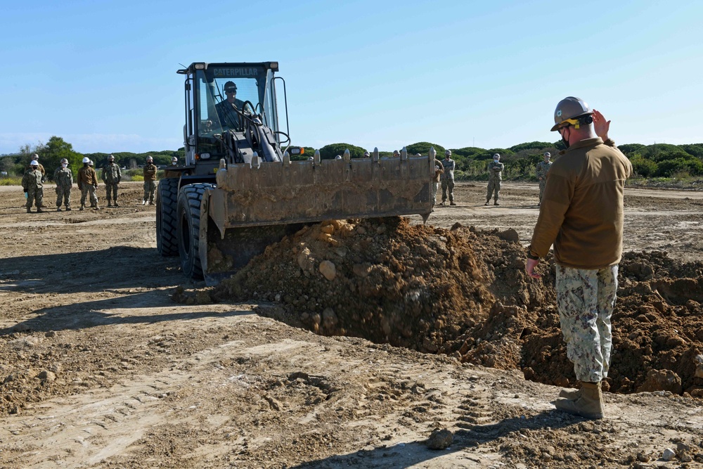 NMCB 1 Completes Combat and Construction Sustainment Exercises in Rota, Spain