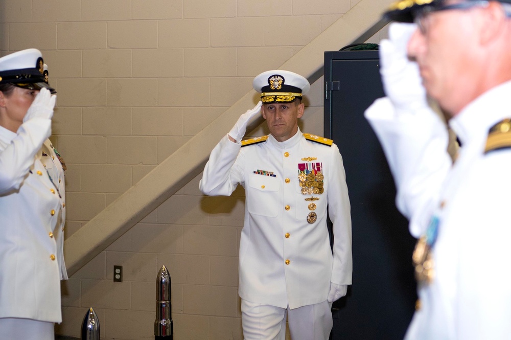 Okon and Piret Change of Command