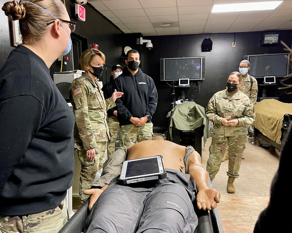 RHC-A Command Team visits Fort Campbell, BACH