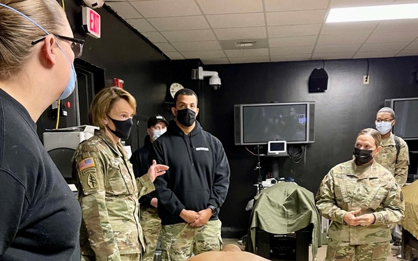 RHC-A Command Team visits Fort Campbell, BACH