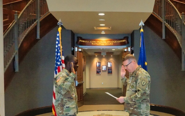 Indiana National Guardsmen Naturalization Oath
