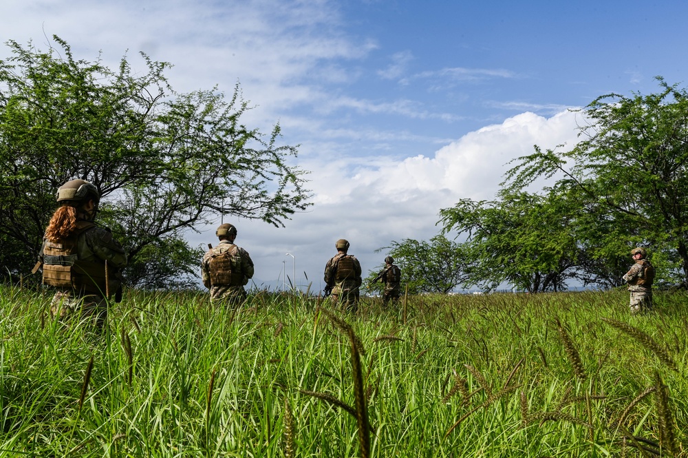 15th MDG, 647th SFS conduct first joint training