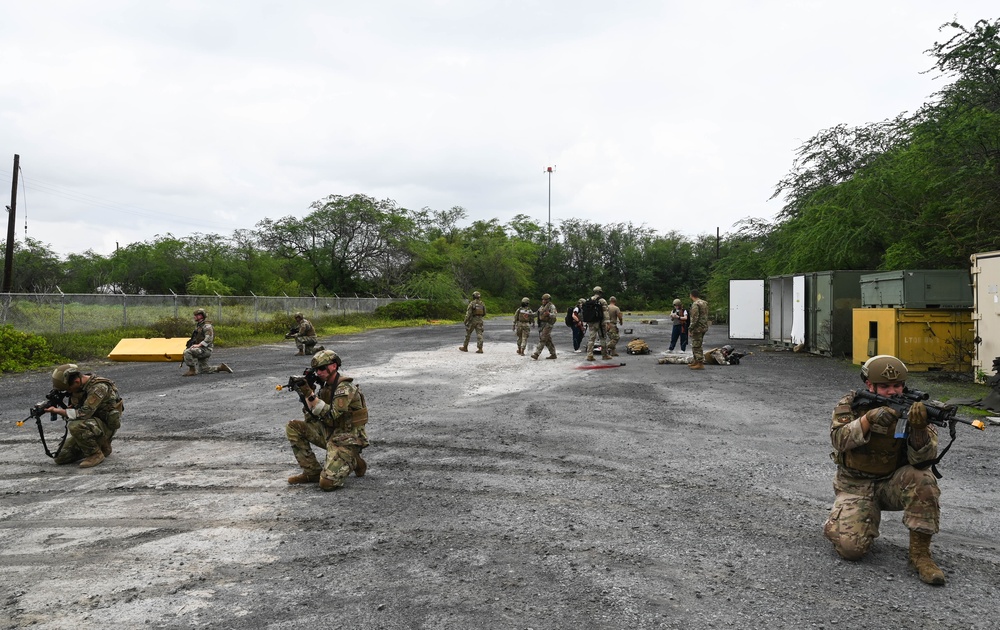 15th MDG, 647th SFS conduct first joint training