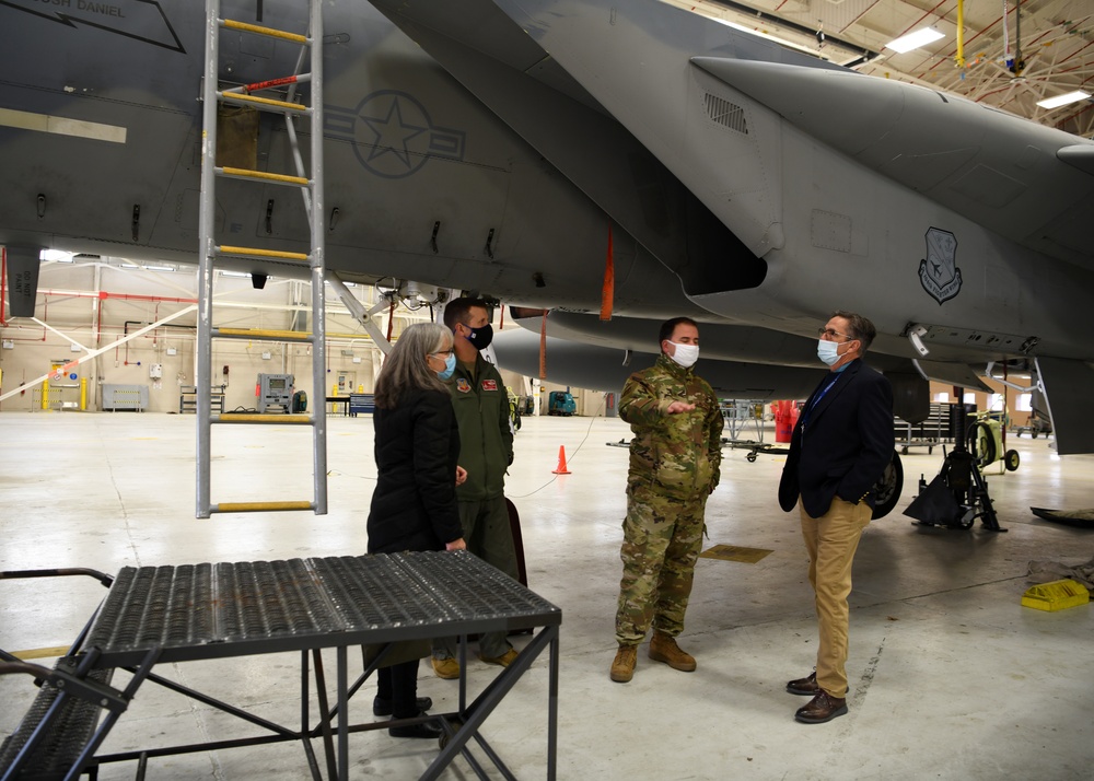 104th Fighter Wing hosts new Westfield Mayor
