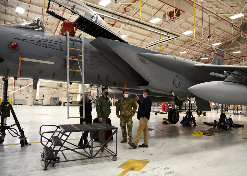 104th Fighter Wing hosts new Westfield Mayor