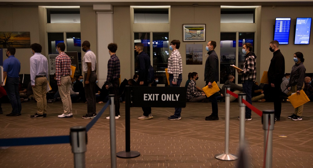 Lima Company Airport Arrival