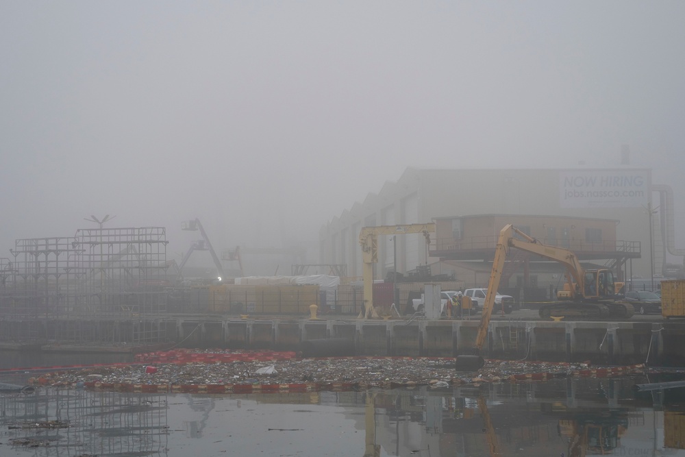 Naval Facilities Engineering Command Southwest Removes Trash and Debris From Chollas Creek On Board Naval Base San Diego