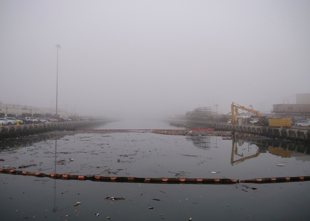 Naval Facilities Engineering Command Southwest Removes Trash and Debris From Chollas Creek On Board Naval Base San Diego