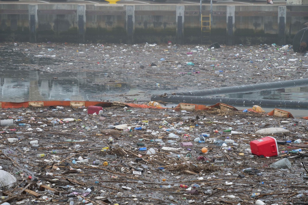 Naval Facilities Engineering Command Southwest Removes Trash and Debris From Chollas Creek On Board Naval Base San Diego