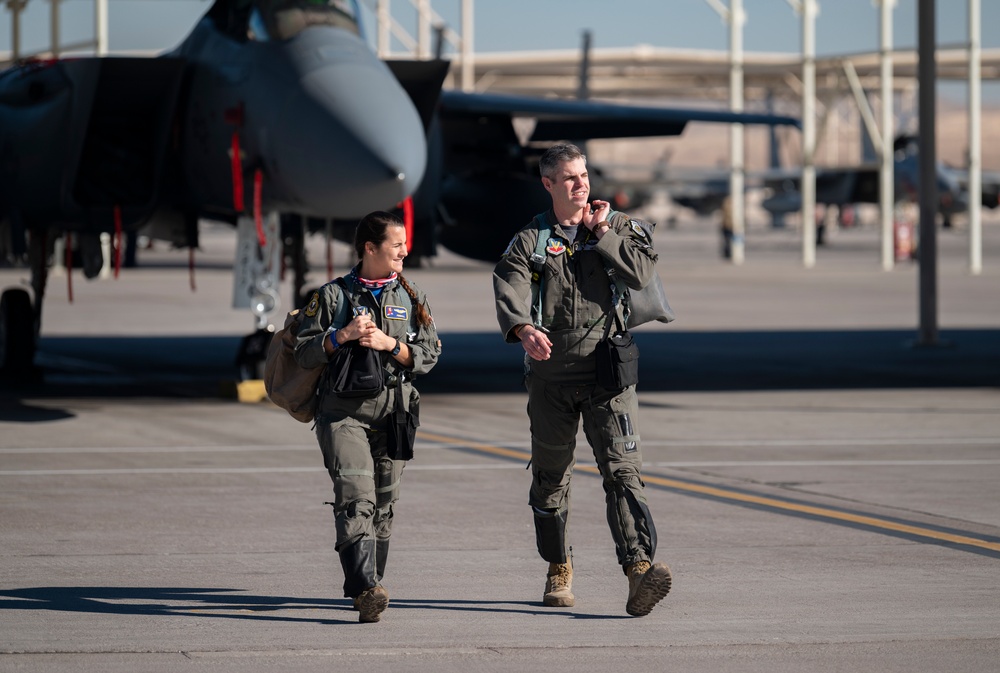 F-15E Weapons School Launch