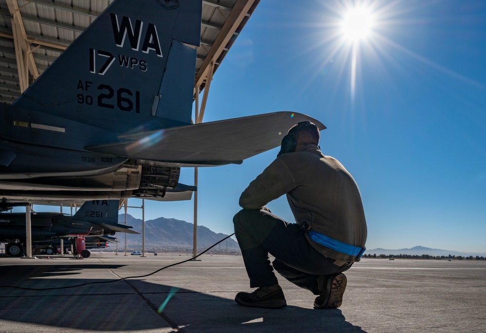 F-15E Weapons School Launch