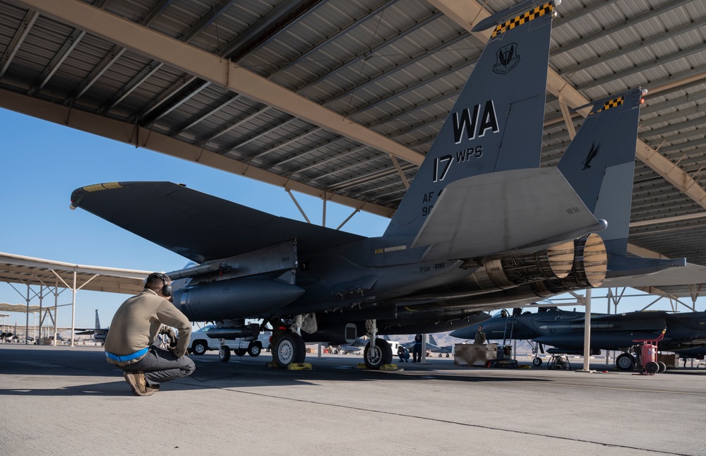 F-15E Weapons School Launch