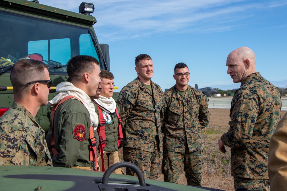 MAW Day with the Sergeant Major of the Marine Corps