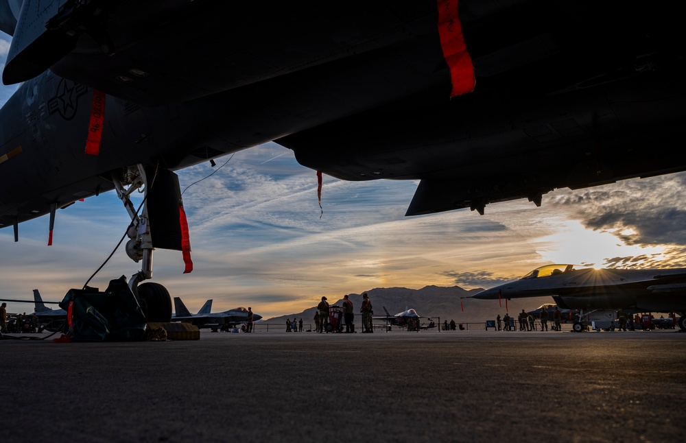 2021 Annual Weapons load competition at Nellis AFB