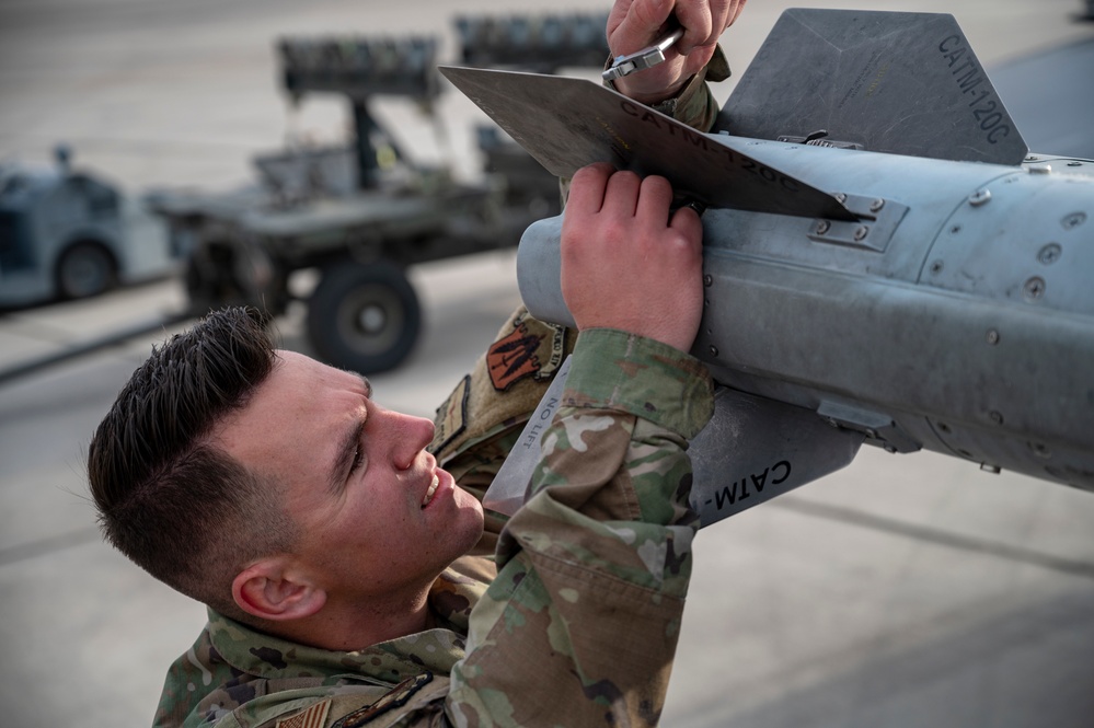 2021 Annual Weapons load competition at Nellis AFB