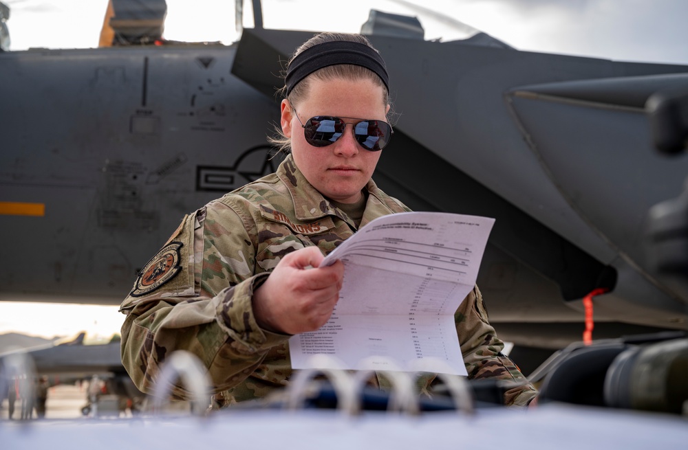 2021 Annual Weapons load competition at Nellis AFB