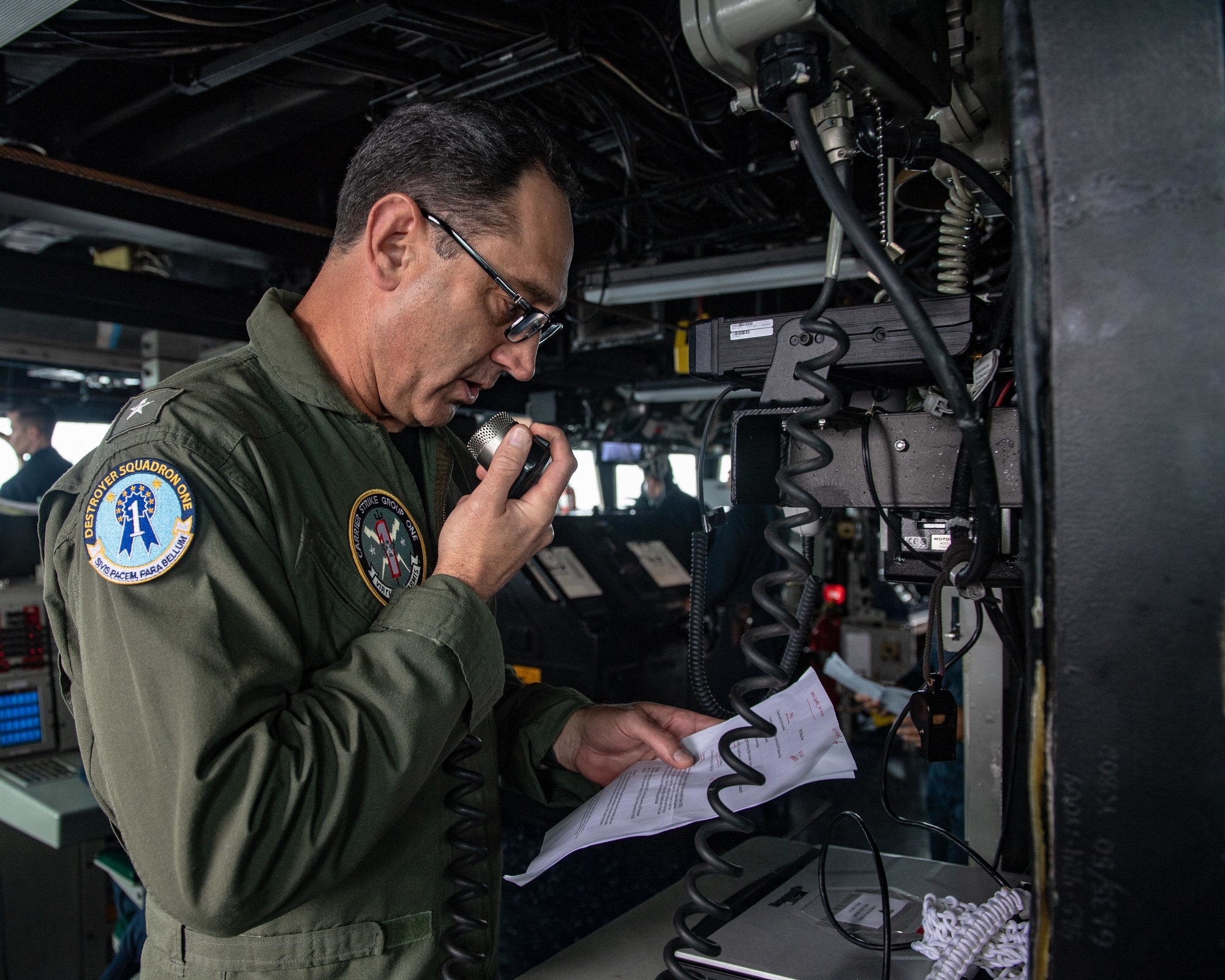 DVIDS - Images - USS O'Kane (DDG 77) Hosts Rear Admiral Daniel P