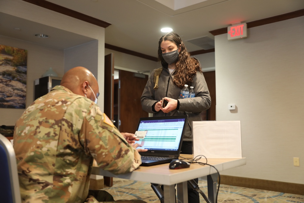 U.S. Air Force medical team joins Cleveland Clinic hospital staff’s fight against COVID in Cleveland, Ohio.