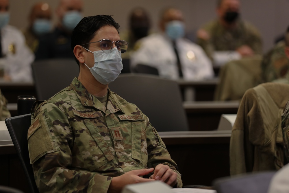 U.S. Air Force medical team joins Cleveland Clinic hospital staff’s fight against COVID in Cleveland, Ohio.