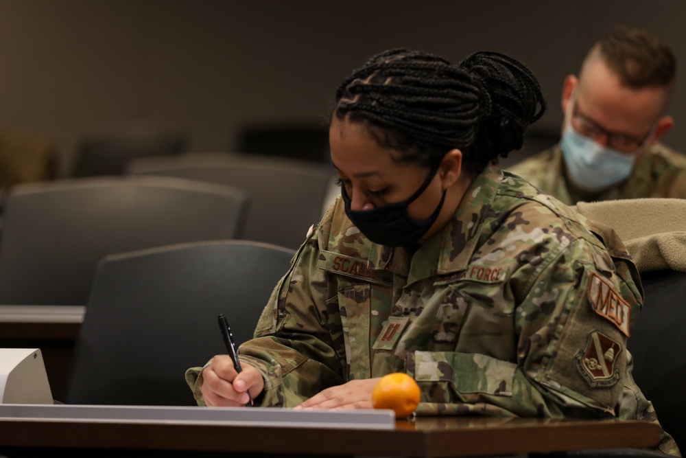 U.S. Air Force medical team joins Cleveland Clinic hospital staff’s fight against COVID in Cleveland, Ohio.