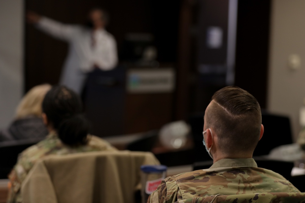 U.S. Air Force medical team joins Cleveland Clinic hospital staff’s fight against COVID in Cleveland, Ohio.