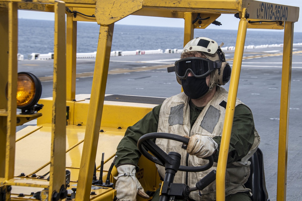 USS America Conducts Flight Ops