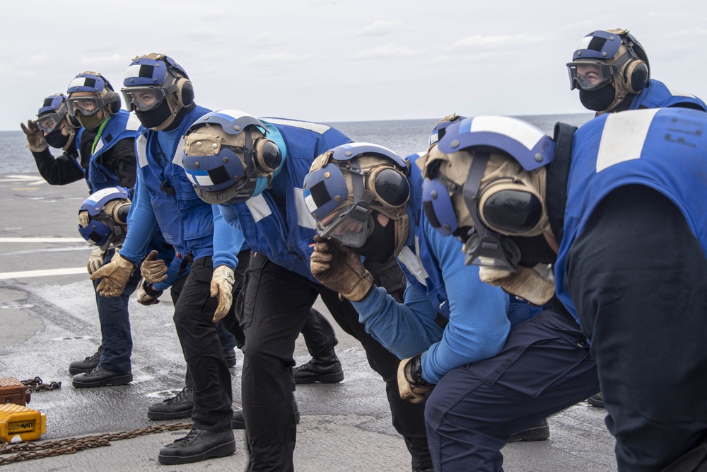 USS America Conducts Flight Ops