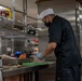 USS Essex (LHD 2) prepares dinner for the crew