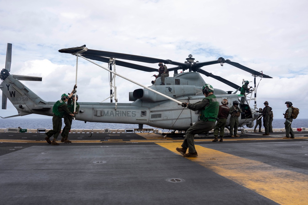 USS Essex Underway Operations