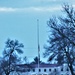 American flag and Fort McCoy